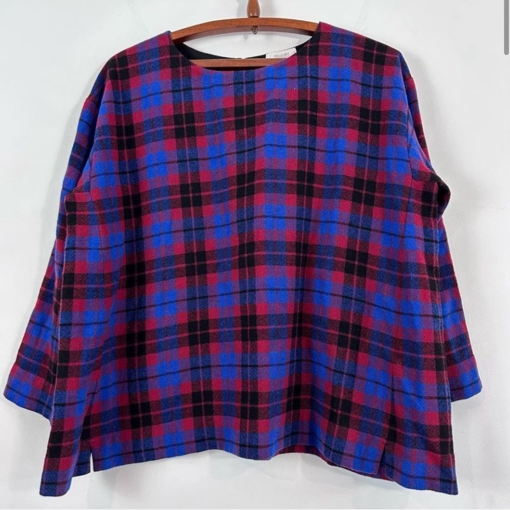 Toast Paid Wool Blouse
